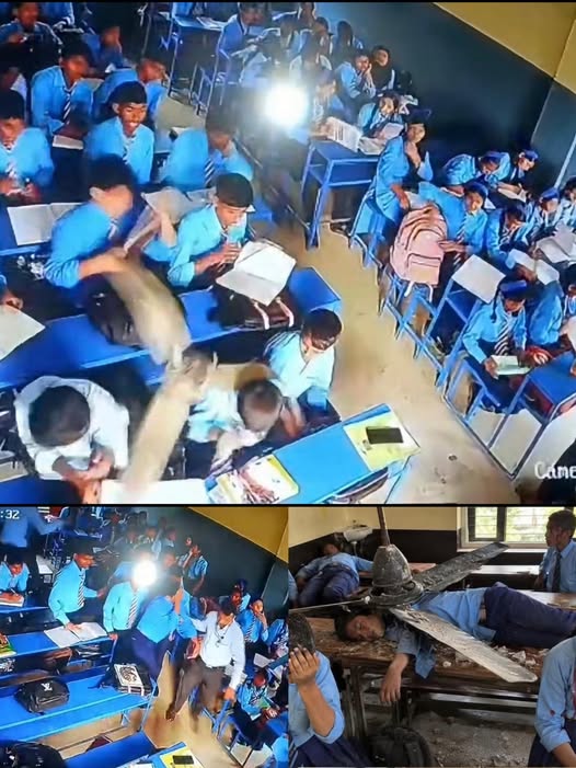 दुःखद घटना वीरगञ्जको विद्यालयमा पङ्खा खस्दा ७ विद्यार्थी घाइते!